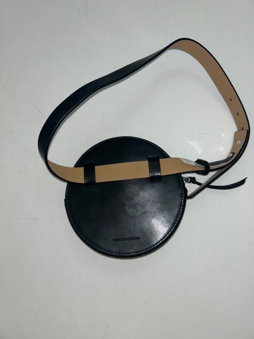 Rebecca Minkoff Lucy Leather Belt Bag sz Small Black - Picture 3 of 10